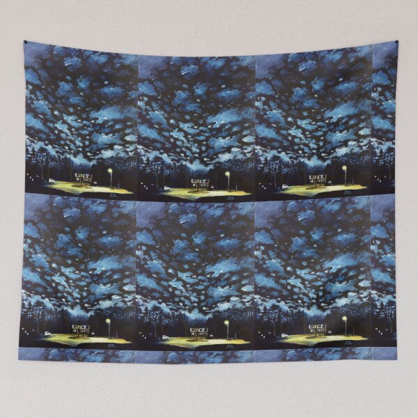 Item preview, 'NIGHT FALLS ON SUBURBIA' designed and sold by Jerry Kirk.