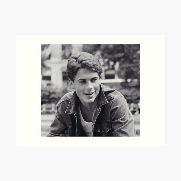Rob Lowe Art Print