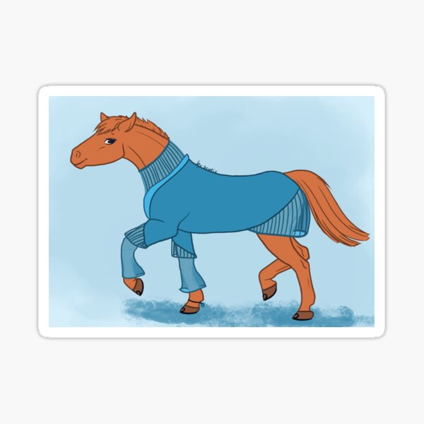 Aperçu de l'œuvre Poney en robe (Cheval) créée et vendue par ScotisFr.