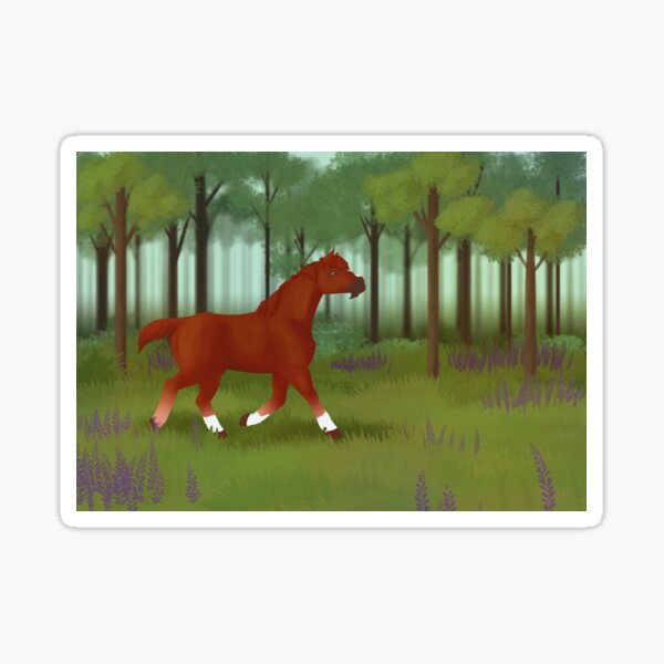 Aperçu de l'œuvre Vaste monde (Cheval) créée et vendue par ScotisFr.