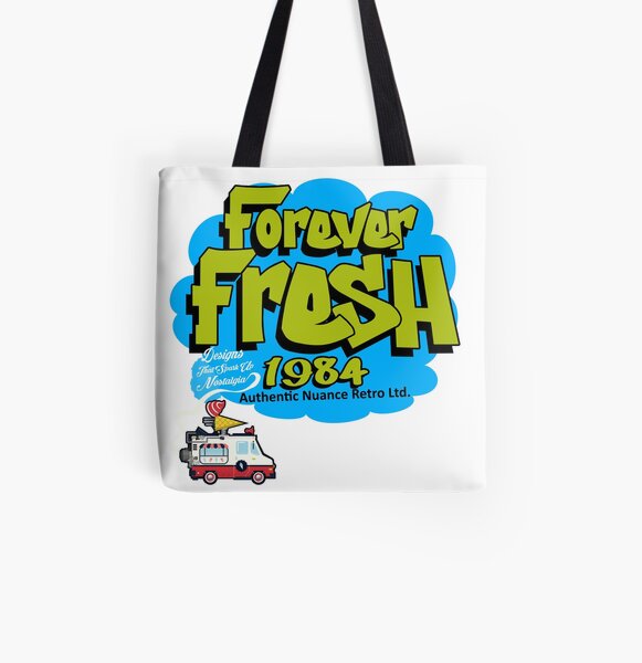 Forever FRESH 1984 All Over Print Tote Bag