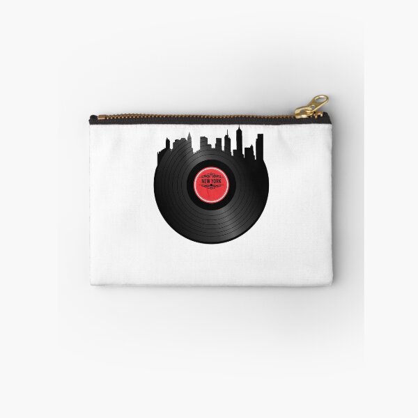 Artikelvorschau, Vinyl Schallplatte Skyline New York Dj Geschenk entworfen und verkauft von BornDesign.