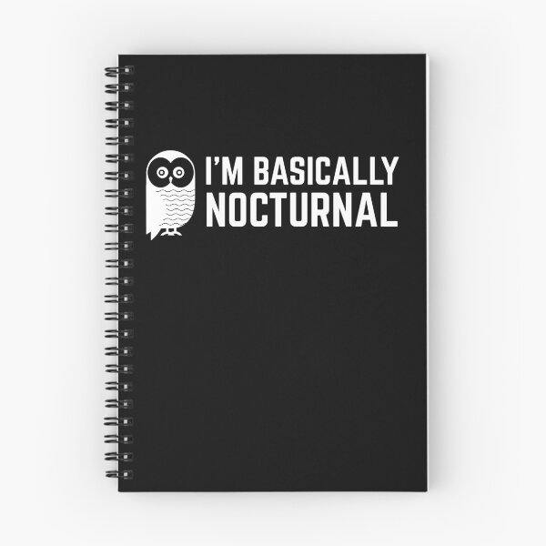 Item preview, I'm Basically Nocturnal designed and sold by kcscreativetees.