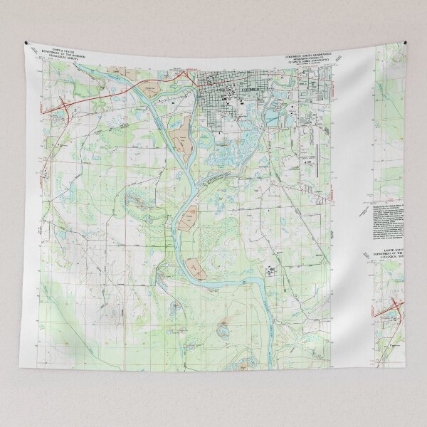 Item preview, USGS TOPO Map Mississippi MS Columbus South 335514 1987 24000 designed and sold by WetdryvacRBO2.