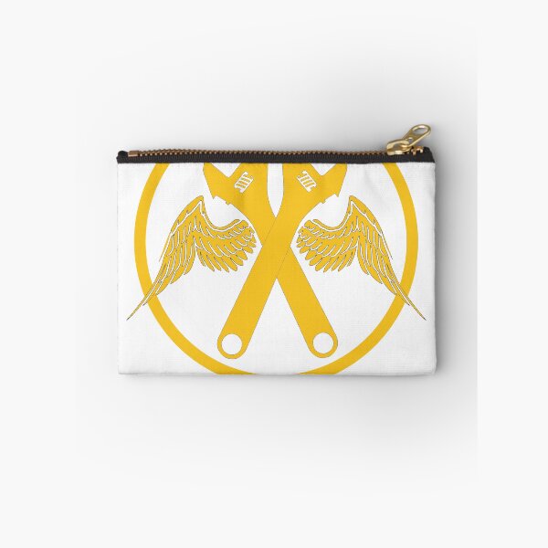 Item preview, Golden wings wrench Mechanic aviation logo designed and sold by Hashim-saraj.