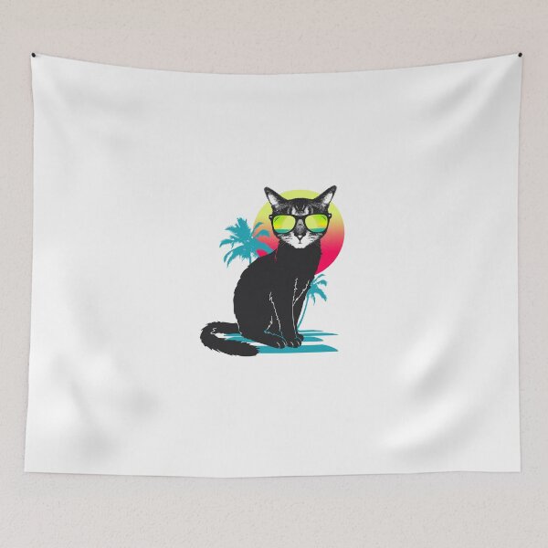 Item preview, Cool Summer Cat designed and sold by clingcling.