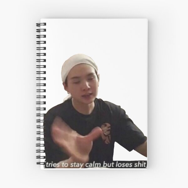 Item preview, Suga Min Yoongi Meme  designed and sold by ChimChirim.