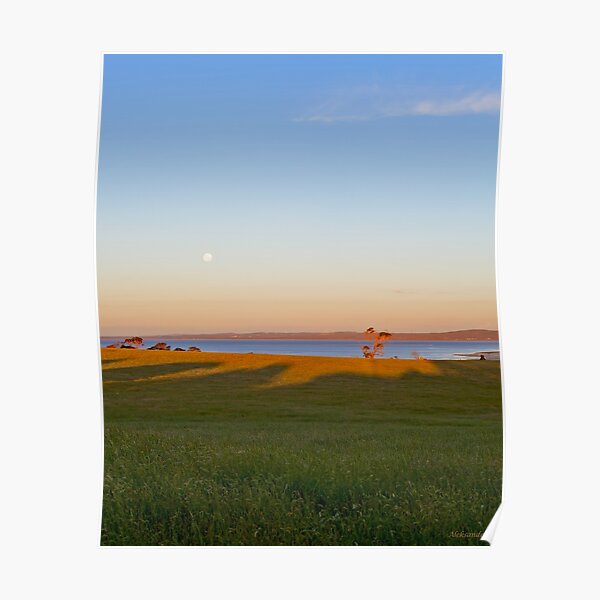Tenby Point at Western Port Bay Poster