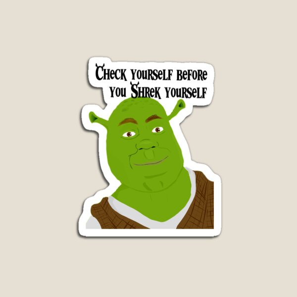 Shrek 2 Gifts Merchandise Redbubble - check yourself before you shrek yourselfkawaii roblox