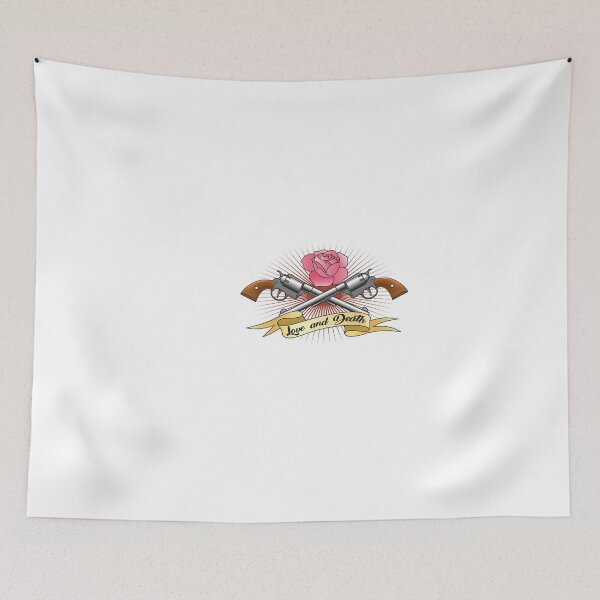 Item preview, Love and Death Emblem designed and sold by devaleta.