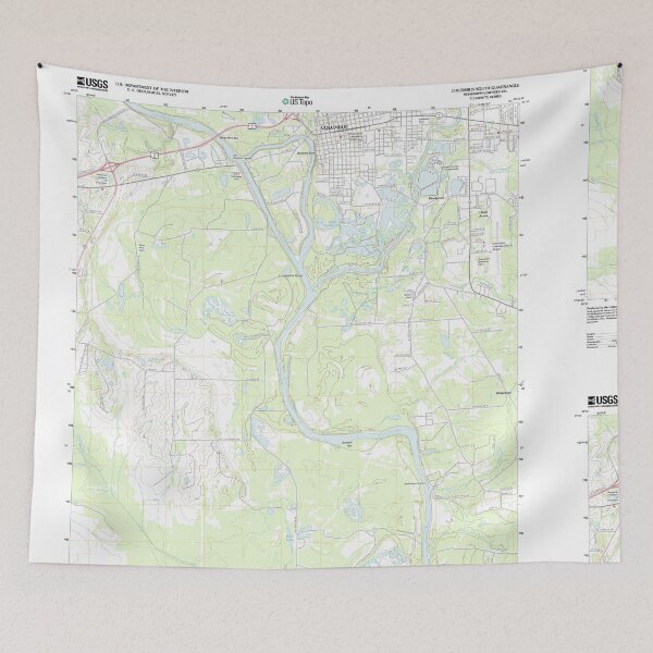 Item preview, USGS TOPO Map Mississippi MS Columbus South 20120320 TM designed and sold by WetdryvacRBO2.