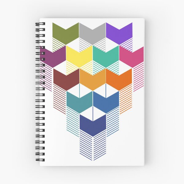Item preview, Geometric colors square designed and sold by clingcling.