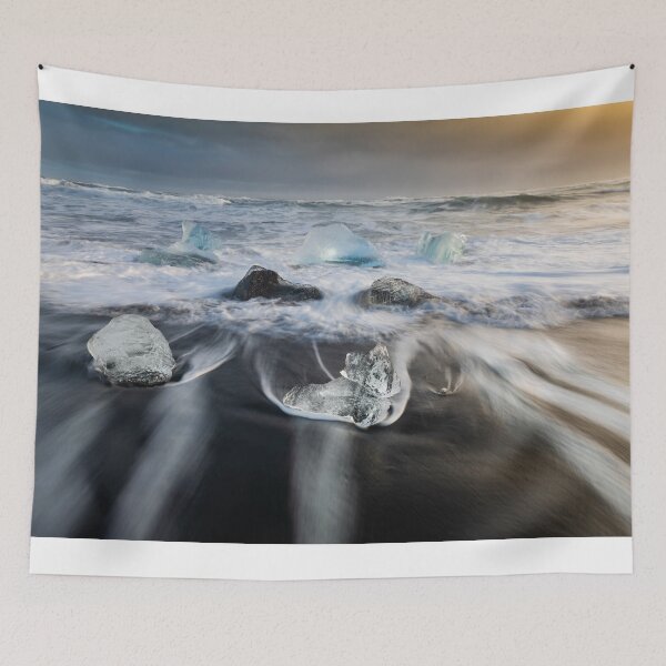 Item preview, Diamond Beach Iceland designed and sold by PhotoArt by Joan Carroll.