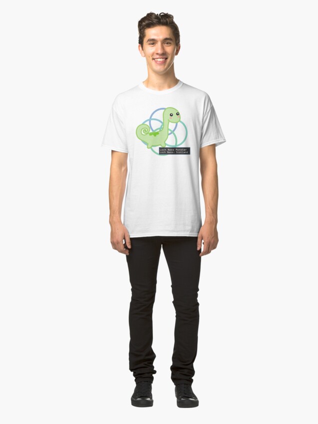 Alternate view of The Loch Ness Monster Classic T-Shirt