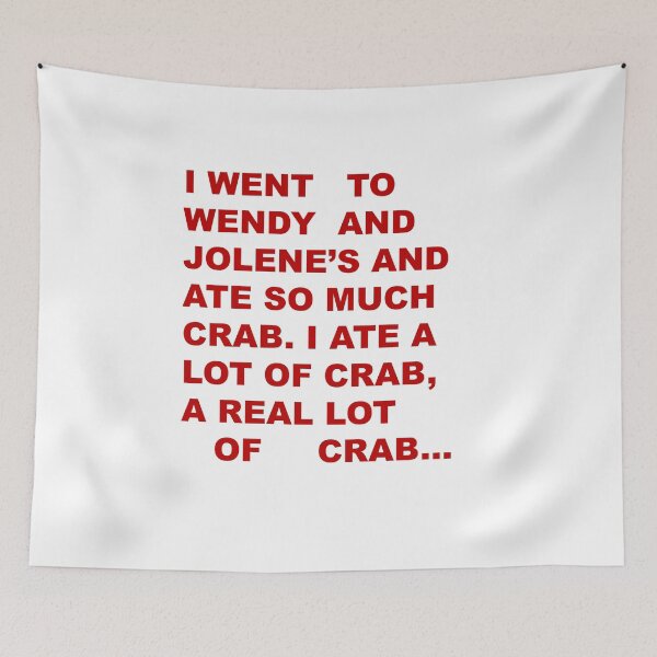 Item preview, I Ate at Wendy and Jolene's Shirt - I Ate So Much Crab designed and sold by easykay.