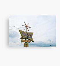 Drive In Canvas Print