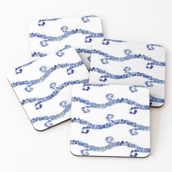 Item preview, Sea glass - blue wave designed and sold by crumpsticks.