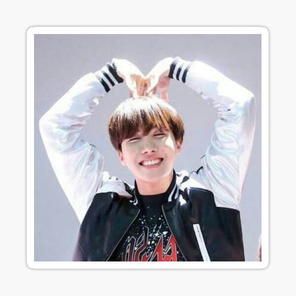 Bts J Hope Kawaii Sticker For Sale By Soemmazing Redbubble