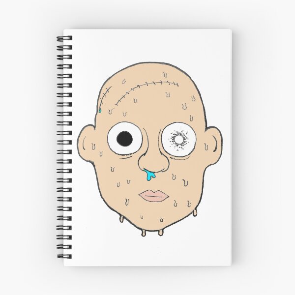 Item preview, odd eyes cartoon head designed and sold by JustNukeIt.