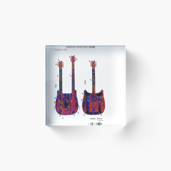 Item preview, Blacklight Savona Guitar designed and sold by ChadKroll.