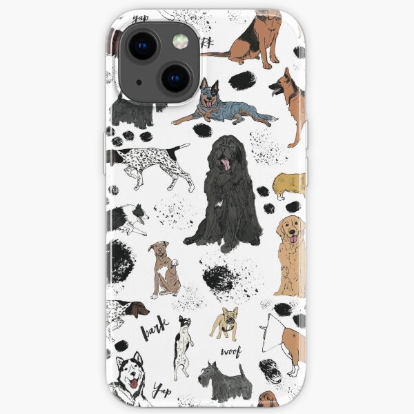 DOGGIES iPhone Soft Case