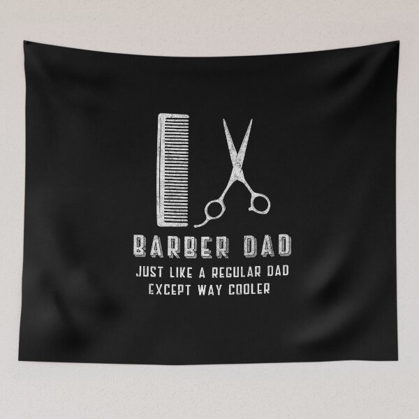 Item preview, Barber Quote Funny Dad  designed and sold by artworkbyrihen.