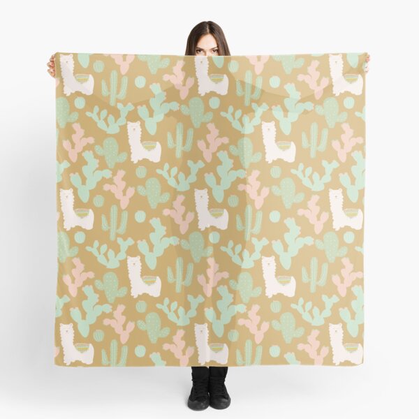 Western Llamas Scarf