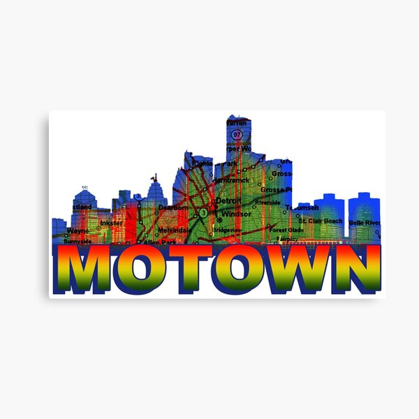 MOTOWN Canvas Print