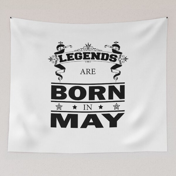 Item preview, Legends are born in May Birthday Gift May designed and sold by dm4design.