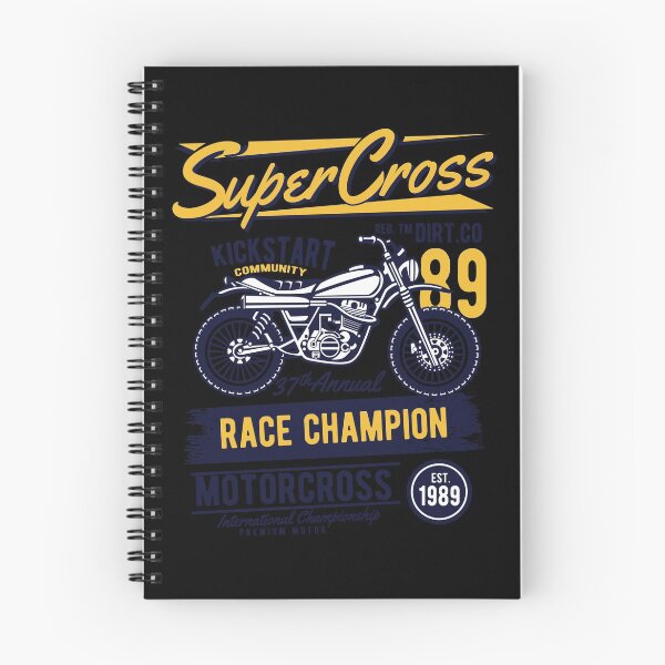Item preview, SuperCross - Carrera Campeón de Motocross designed and sold by Ding-One.