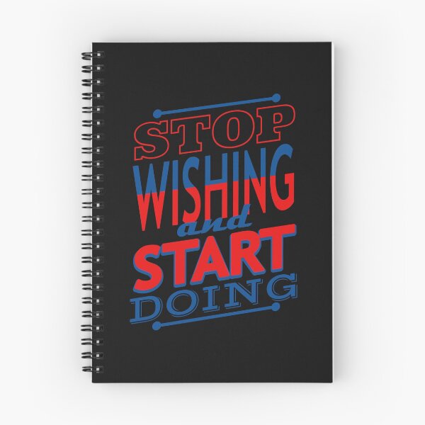 Item preview, Stop wishing and start doing designed and sold by dechap.