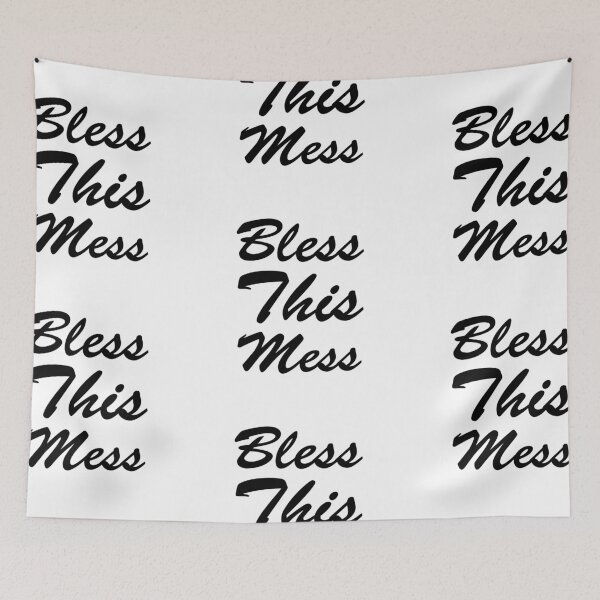 Item preview, BLESS THIS MESS! GIFT IDEA designed and sold by JamesandLuis.