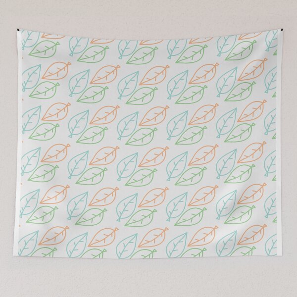 Item preview, Leafs with pastel colors designed and sold by kelnan.