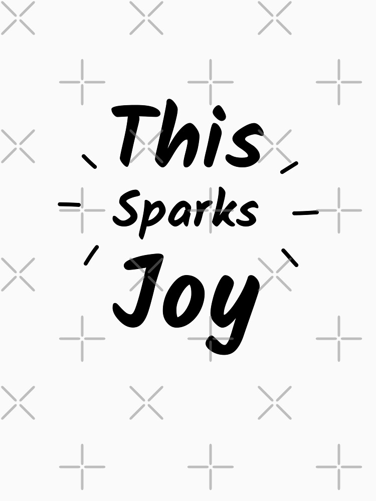 Thumbnail 7 of 7, Classic T-Shirt, This Sparks Joy (Inverted) designed and sold by inspire-gifts.