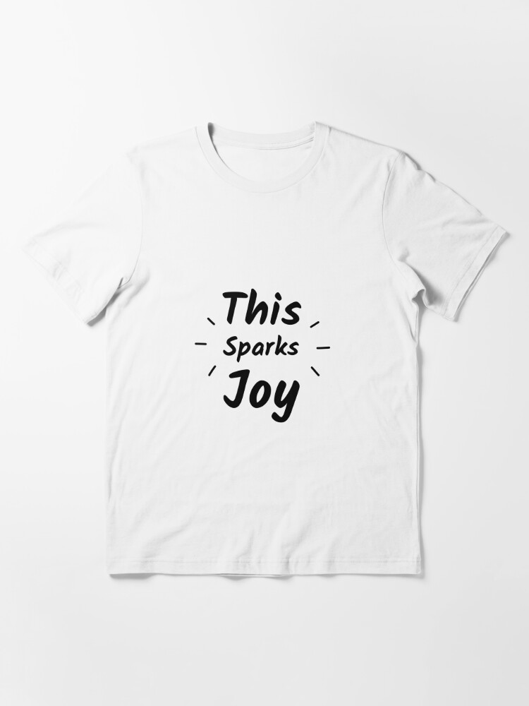 Alternate view of This Sparks Joy (Inverted) Essential T-Shirt