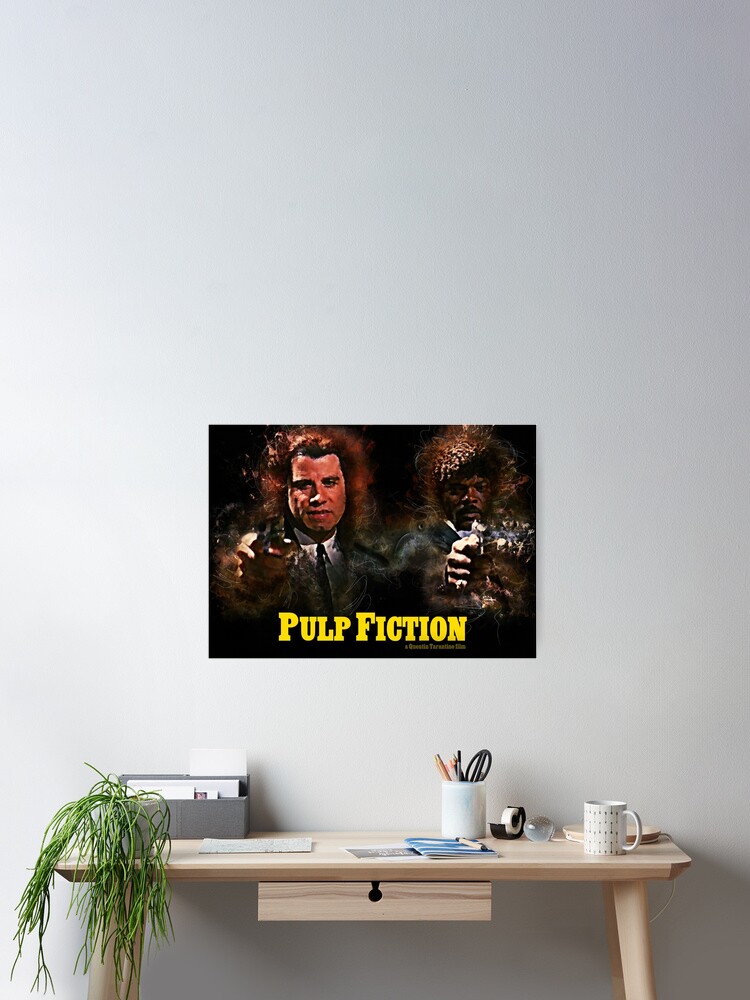 Pulp Fiction Alternatives Filmplakat Poster Von Hdmi2k Redbubble