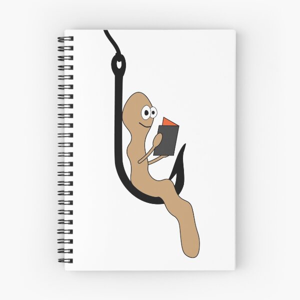 Item preview, Best underwater holiday worm chills on hook designed and sold by dm4design.