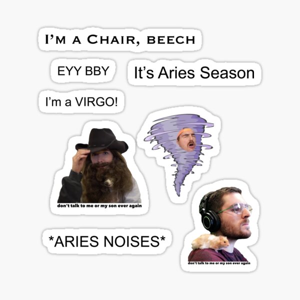 Jenna and Julien Sticker PACK TWO Sticker