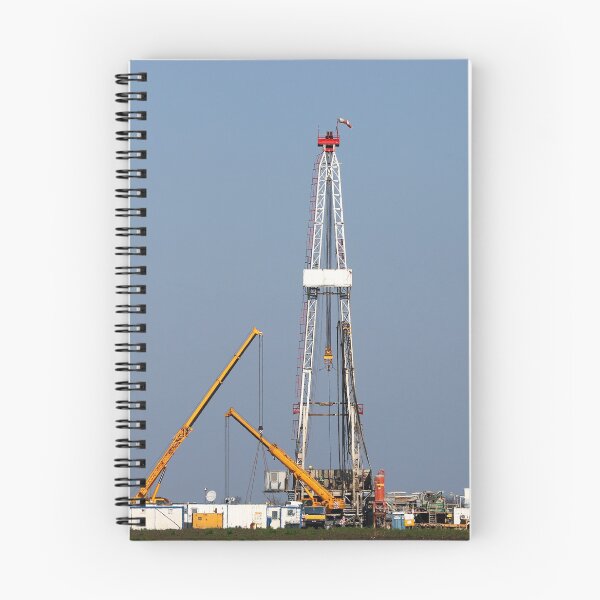 Item preview, land oil drilling rig and cranes on field designed and sold by goceris.