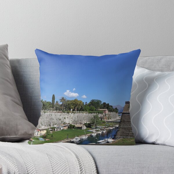 Item preview, old Corfu fortress walls and park summer season designed and sold by goceris.