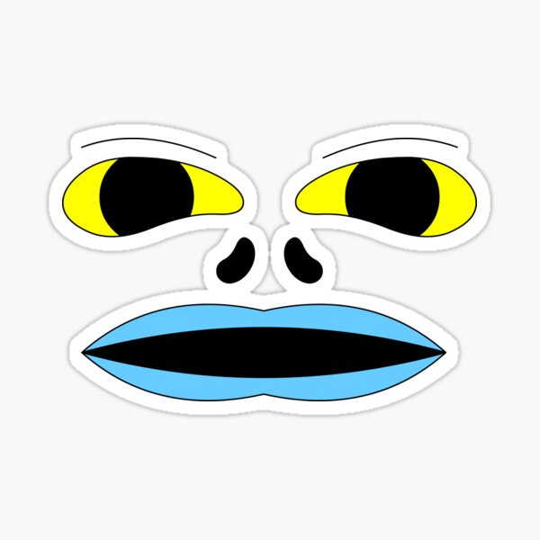 sad troll face Sticker for Sale by dedi puryono