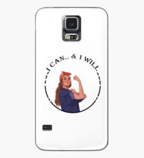 Mädchenpower Hülle & Klebefolie für Samsung Galaxy