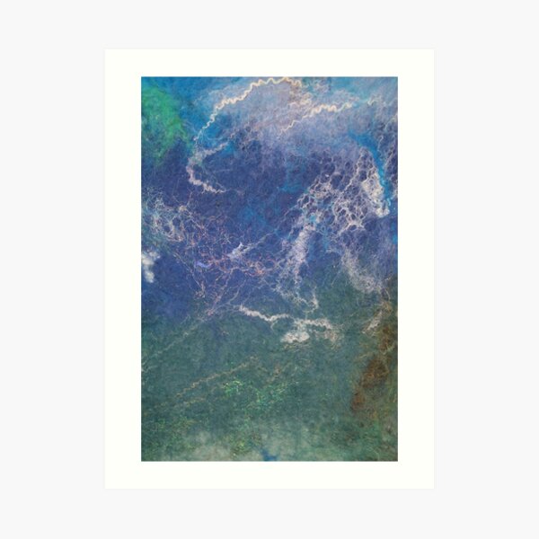 Seascape abstract Art Print