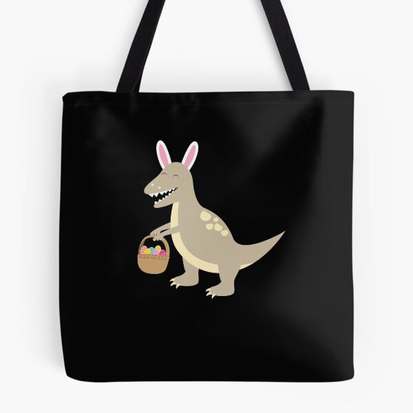 Item preview, Velociraptor With Bunny Ears Basket Of Easter Egg designed and sold by BUBLTEES.