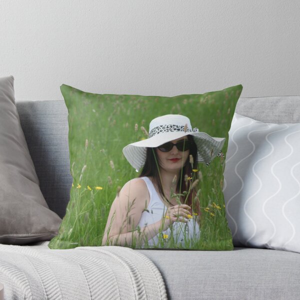 Item preview, Young lady in meadow  designed and sold by Digitaldegs.