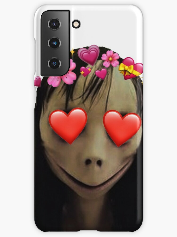 Momo Youtube Challenge Cute Heart Eyes Emoji