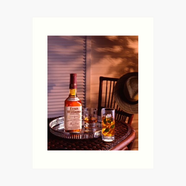 Item preview, Glass of Bourbon at Sundown. designed and sold by Peter William Stone.