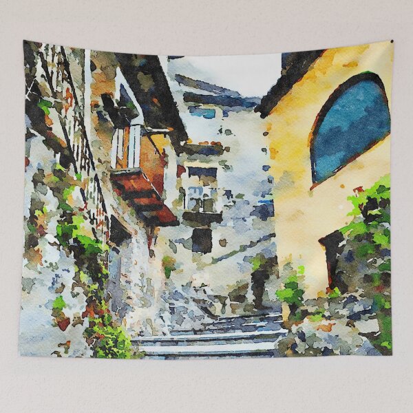 Item preview, Stairway in the historic center designed and sold by Giuseppe Cocco.