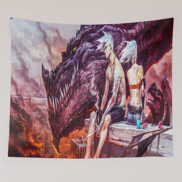 Item preview, fwc 2048 Fantasy   Dragon designed and sold by fred chiea.