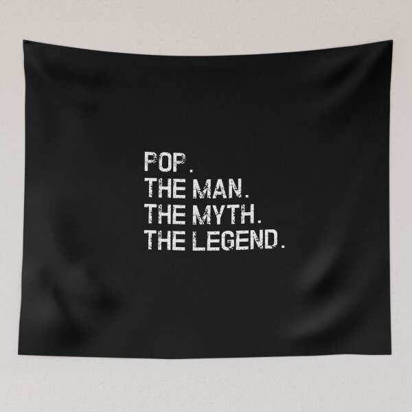 Item preview, Pop. The Man. The Myth designed and sold by MooonTees.